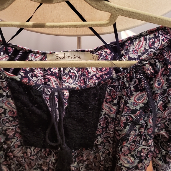 Boho Chic Peasant Top - Picture 7 of 8